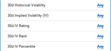 Volatility Filters