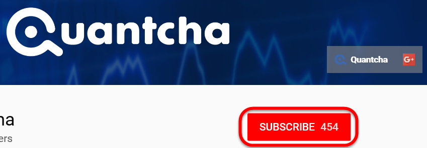 Subscribe to the Quantcha YouTube Channel