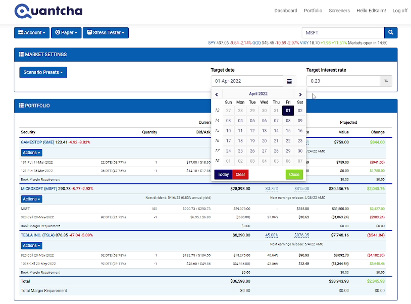 Announcing Quantcha’s Stress Tester